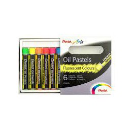 Pentel Öl-Pastellkreide Neon 6er