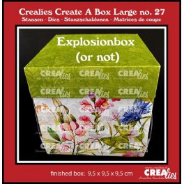 Crealies Create A Box Explosionsbox Large