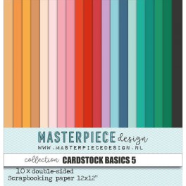 Masterpiece Papercollection Cardstock Basics 5