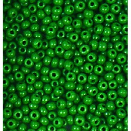 Rocailles 2,6mm opak grün