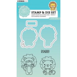 Studio Light Stamp & die Little Lion Sweet Stories nr.76