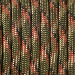 Paracord 4mm olive mix Rollenware