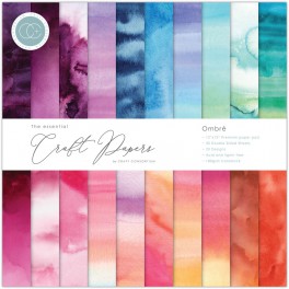 Essential Craft Papers 12x12 Inch Paper Ombre