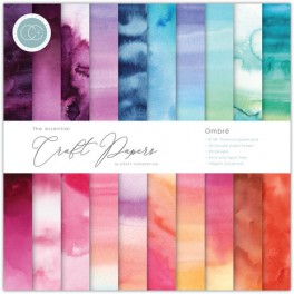 Essential Craft Papers 8x8 Inch Paper Pad Ombre
