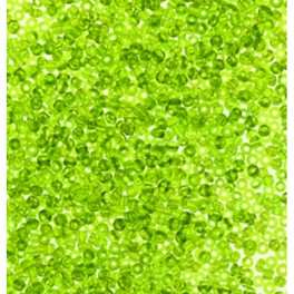 Rocailles 2,6mm transparent hellgrün