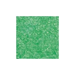 Rocailles 2,6mm transparent lindgrün