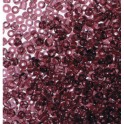 Rocailles 3,5mm transparent lila
