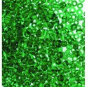 Rocailles 3,5mm transparent grün