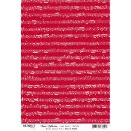 Basic Collection Papier A4 "Red Music"