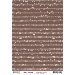 Basic Collection Papier A4 "Brown Music"