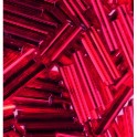 Stiftperlen Silbereinzug rot
