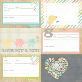 Journaling Cards Des. 2 "Hello Baby"