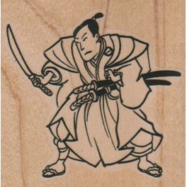 Motivstempel "Samurai"