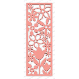 Schneideschablone "Floral Panel Cutout"