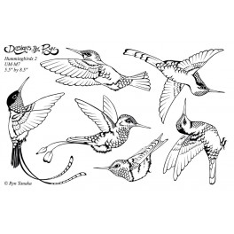 Motivstempelset "Hummingbirds 2"