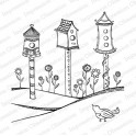 Motivstempel "Birdhouses"
