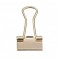 Foldback Klammern 41mm zart goldfarbig
