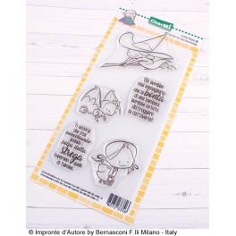 Motivstempel "La bontà di una bambina"