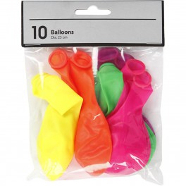 Luftballons sortierte Farben