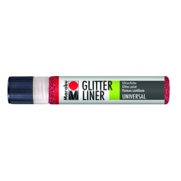 Marabu Glitter-Liner Rubin 538