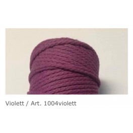Makramee Garn Rolle Violett 4mm