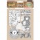 Stamperia Natural Rubber Stamp Amazonia Snake