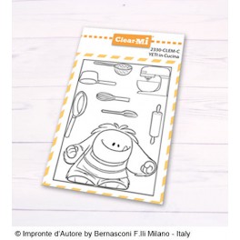 Clear Stamp Set "YETI Allein in der Küche"