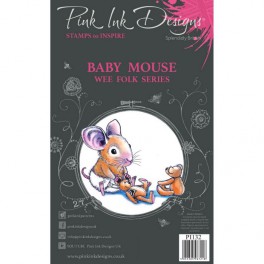 Pink Ink Designs Clear Stamp "Baby Mouse"