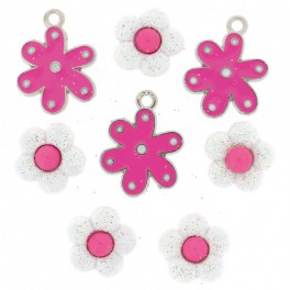 Knöpfe Preety in Pink