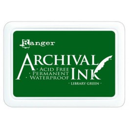 Ranger Archival Ink Pad - Library Green