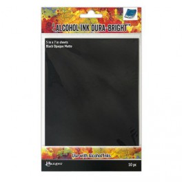 Ranger Alcohol Ink Dura - Bright Black Opaque Matte Tim Holtz