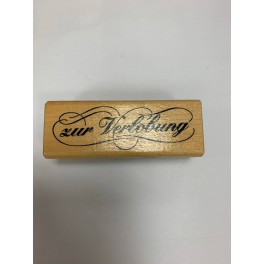 Motivstempel "zur Verlobung"