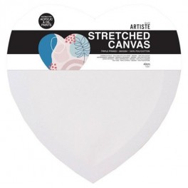 Keilrahmen Herz 40cm