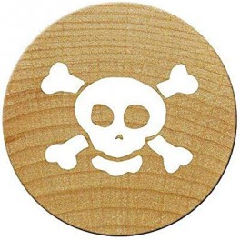 Motivstempel Mini "Totenkopf"
