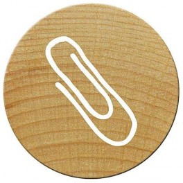 Motivstempel Mini "Büroklammer"