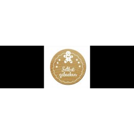 Motivstempel "Selbst gebacken"