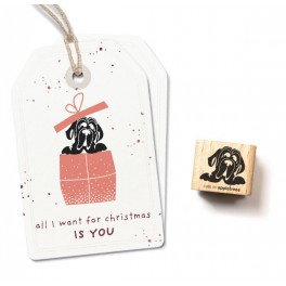 Stempel "Hundekopf Hervé"