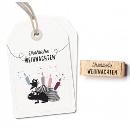 Stempel "Fröhliche Weihnachten 1"