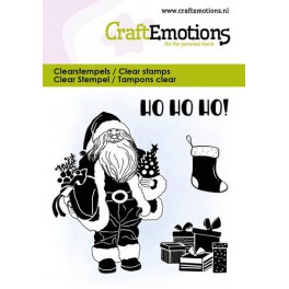 CraftEmotions Clearstamps Weihnachtsmann