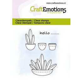 CraftEmotions Clearstamps Kaktus 1