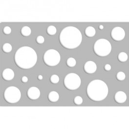 Schablone Stencil "Kreise"