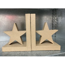 PappArt Figur Buchstützen Stern