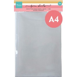 Marianne D Foam Sheets - A4 - Schwarz 1 mm