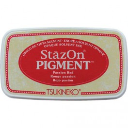 Stazon Pigment Stempelkissen - Passion Red