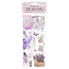 Stamperia Rubbelsticker Rub On Lavender - Stamps