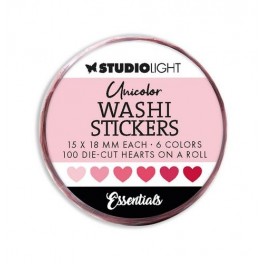 Studio Light Washi Die-cut Stickers Pinks Essentials nr.18