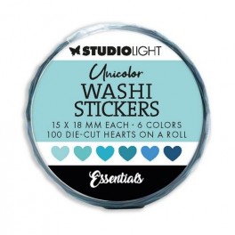 Studio Light Washi Die-cut Stickers Blues Essentials nr.20
