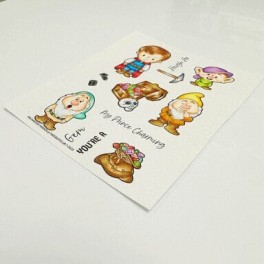 Stempelset "Enchanted Friends"
