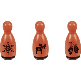 Motivstempel 3er Set Nordic