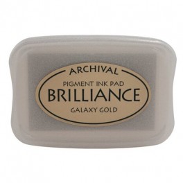 Brilliance Stempelkissen Galaxy Gold